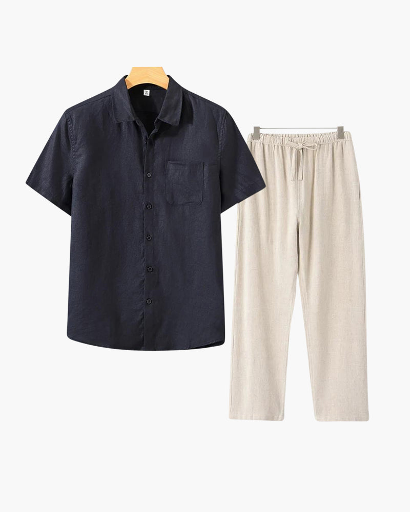 Sartorial™ | Linen Combo (Shortsleeve)