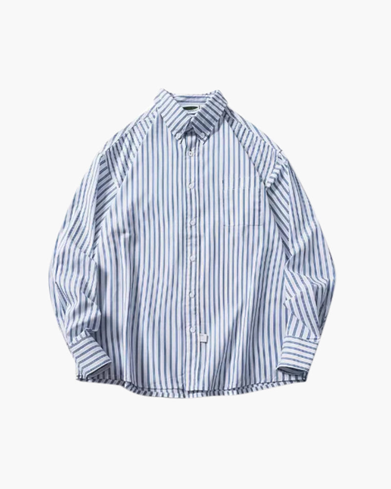 Sartorial™ | Oversized Striped Shirt