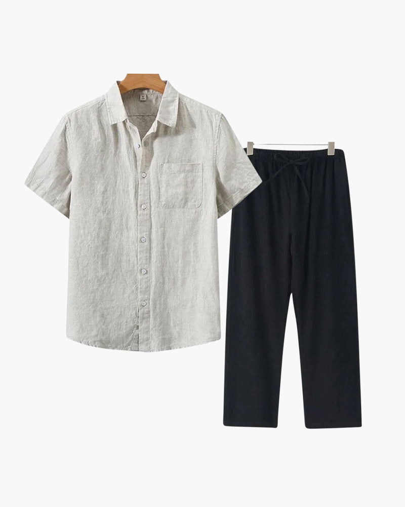 Sartorial™ | Linen Combo (Shortsleeve)