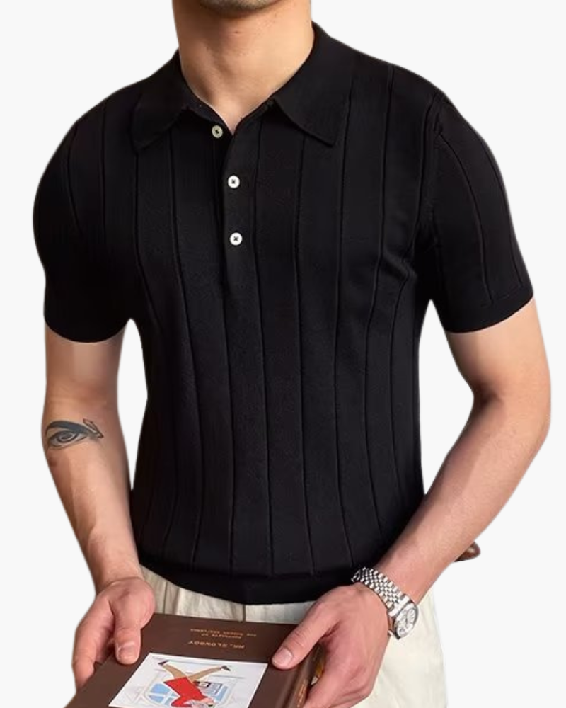 Sartorial™ | Ribbed Cotton Polo