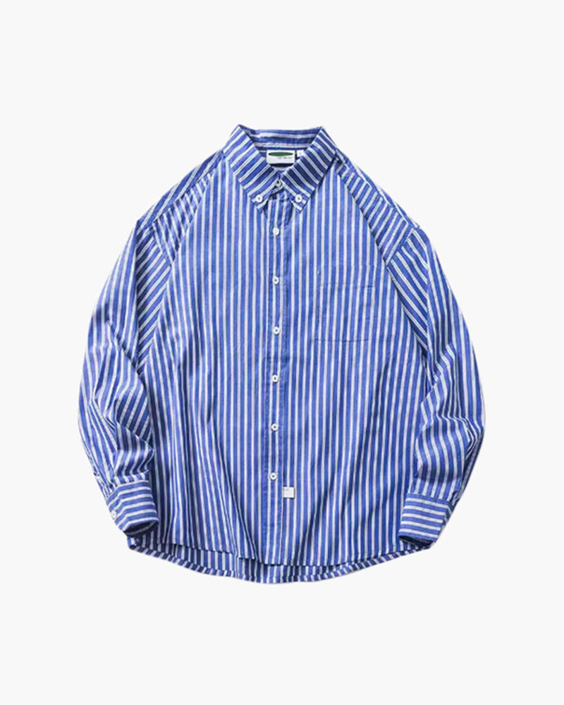 Sartorial™ | Oversized Striped Shirt