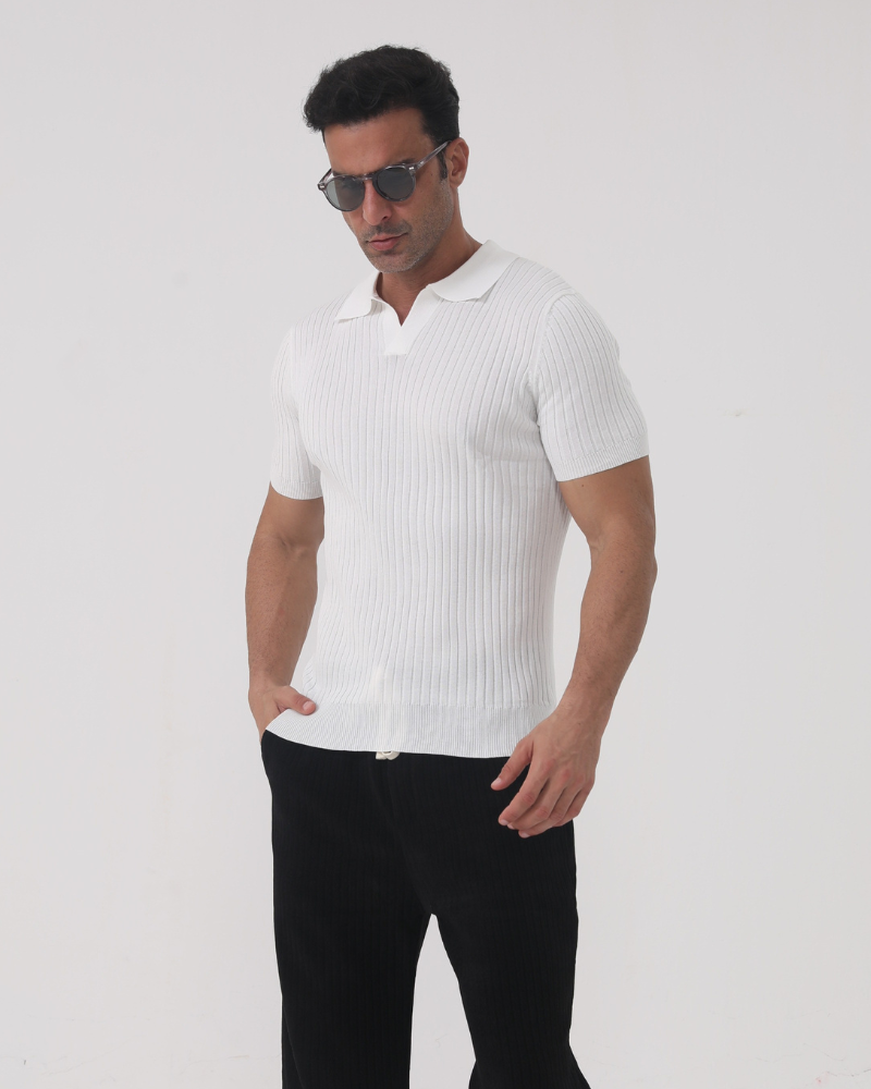 Sartorial™ | Ribbed Cotton Polo