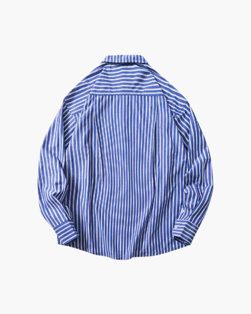 Sartorial™ | Oversized Striped Shirt