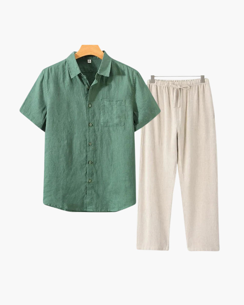 Sartorial™ | Linen Combo (Shortsleeve)