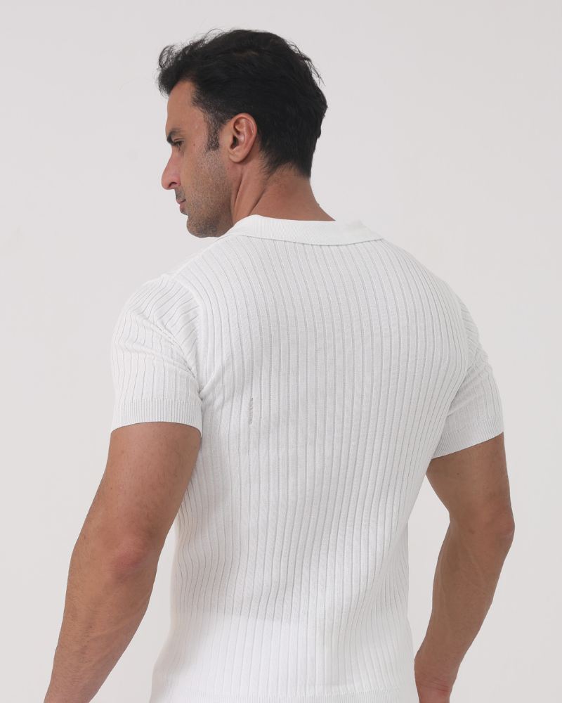 Sartorial™ | Ribbed Cotton Polo