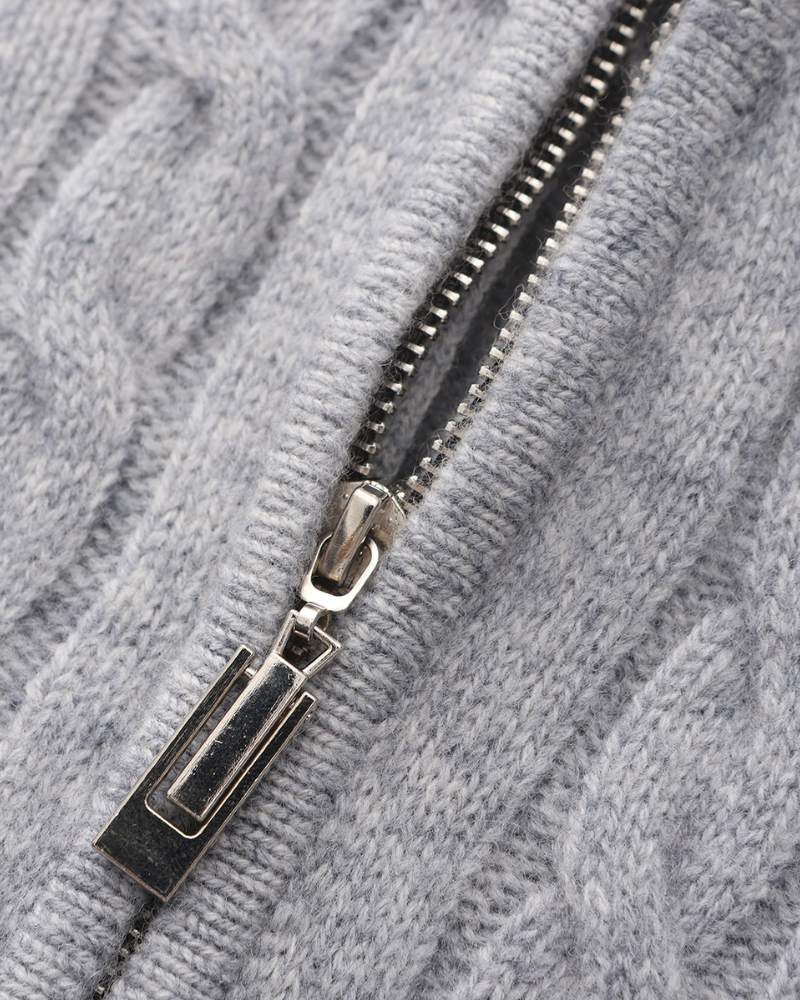 Sartorial™ | 100% Cashmere Woven Half Zip