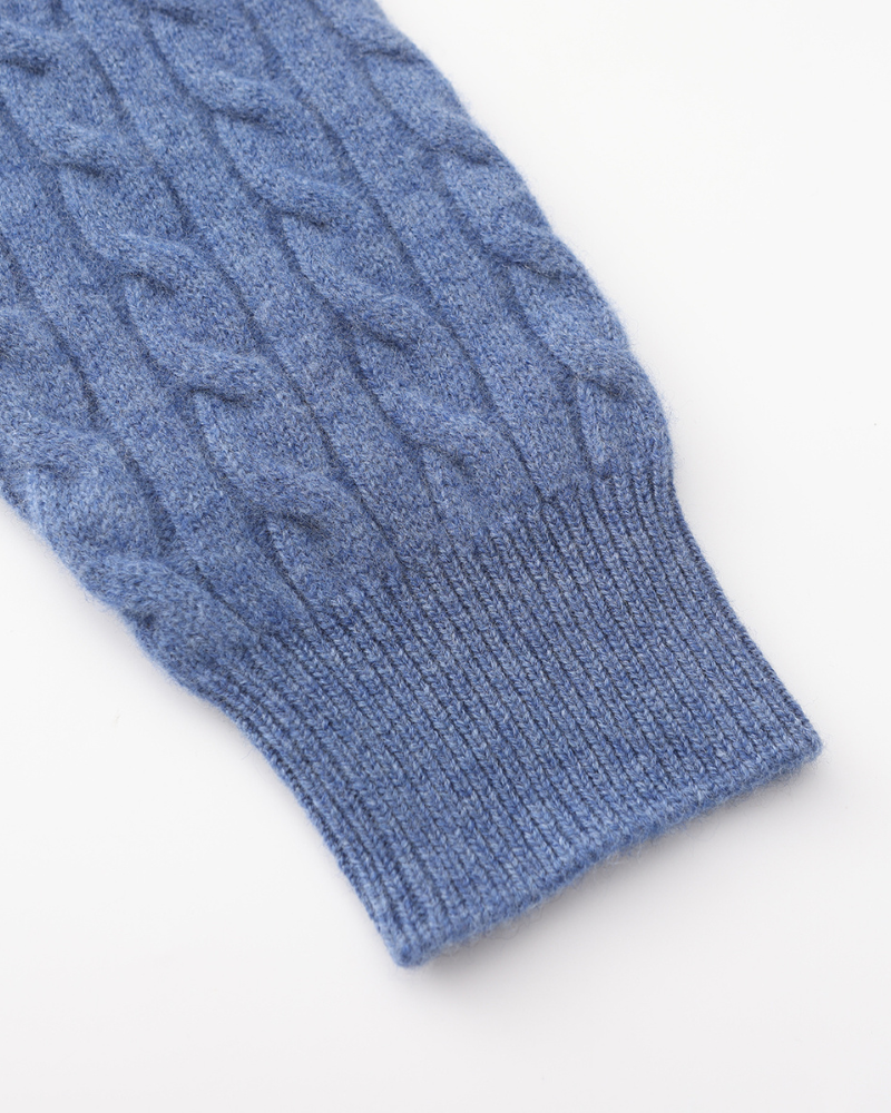 Sartorial™ | 100% Cashmere Woven Half Zip